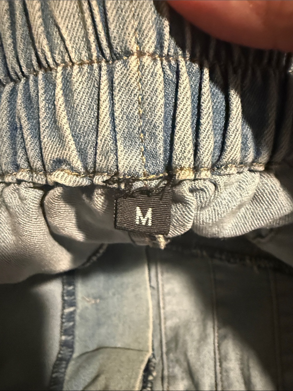Wide Leg High-Waist Light Wash Denim Pants - Picture 3 of 5
